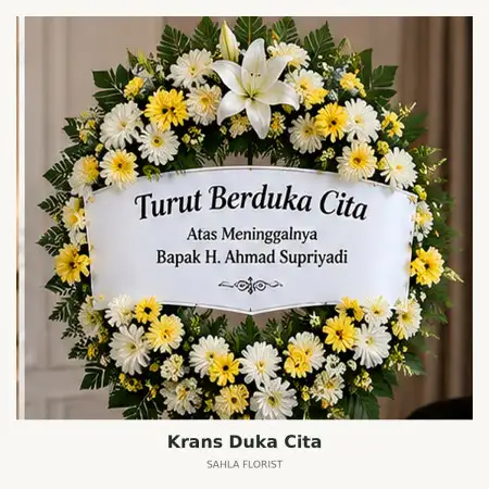 Krans Bunga Duka Maluku Barat Daya